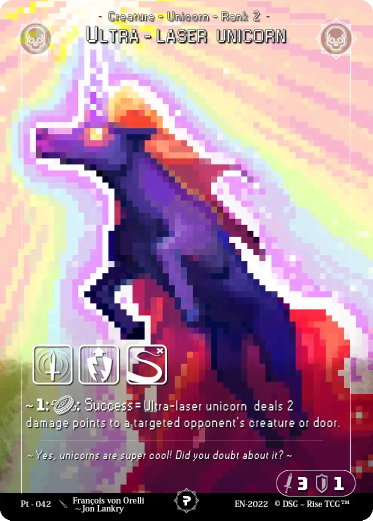 Ultra-Laser Unicorn — Patreon / Prestige — Rise