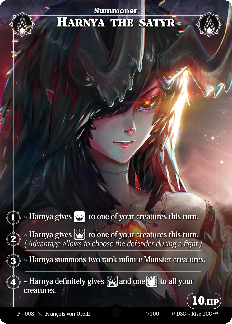 Harnya The Satyr — Promo — Rise TCG