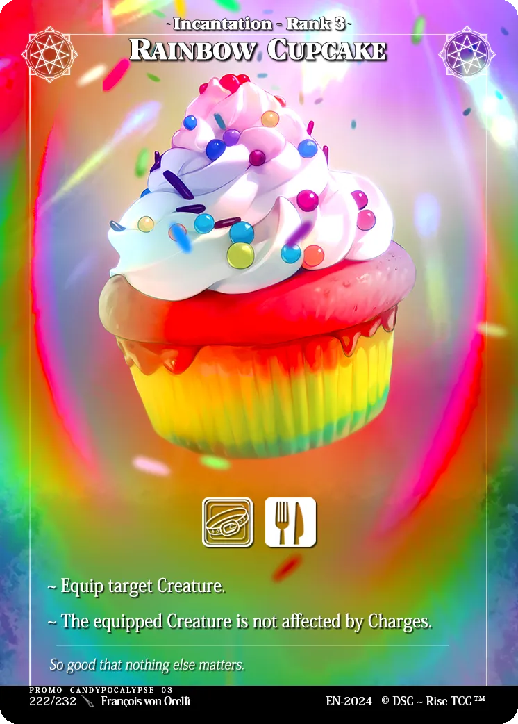 Rainbow Cupcake Promo Candypocalypse 03 — Promo — Rise