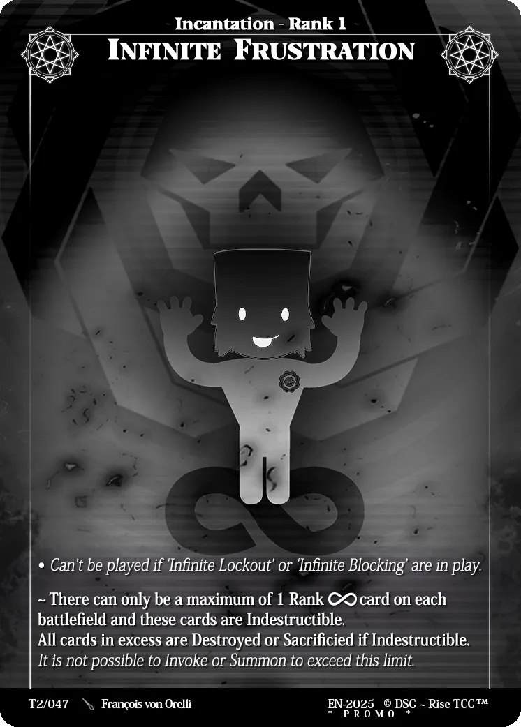 Infinite Frustration — Promo — Rise