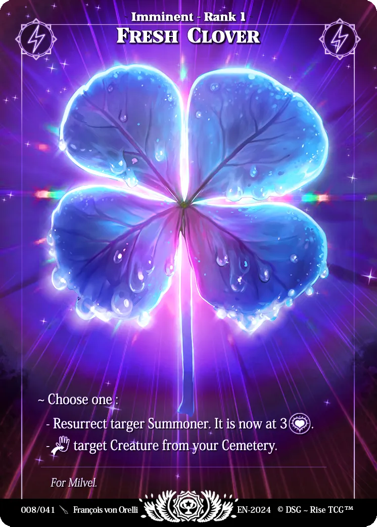 Fresh Clover — Trophy-01 — Rise TCG