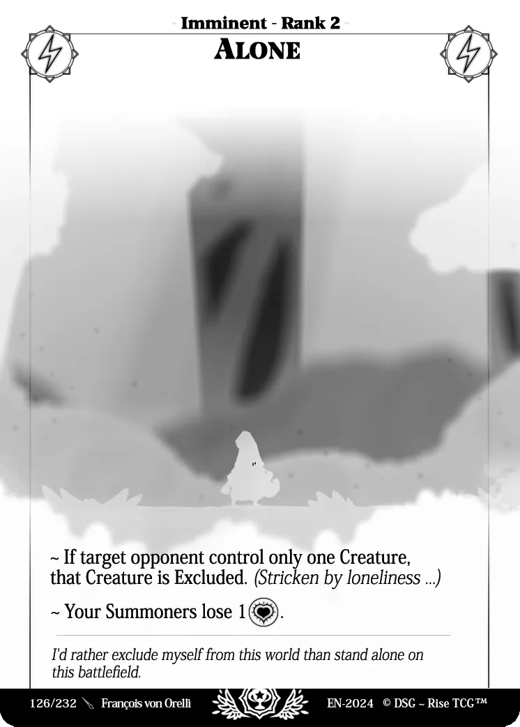 Alone — Trophy-01 — Rise