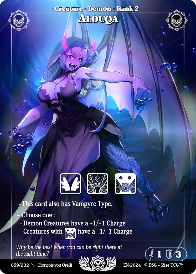 Alouqa from Trophy-01 - Rise TCG