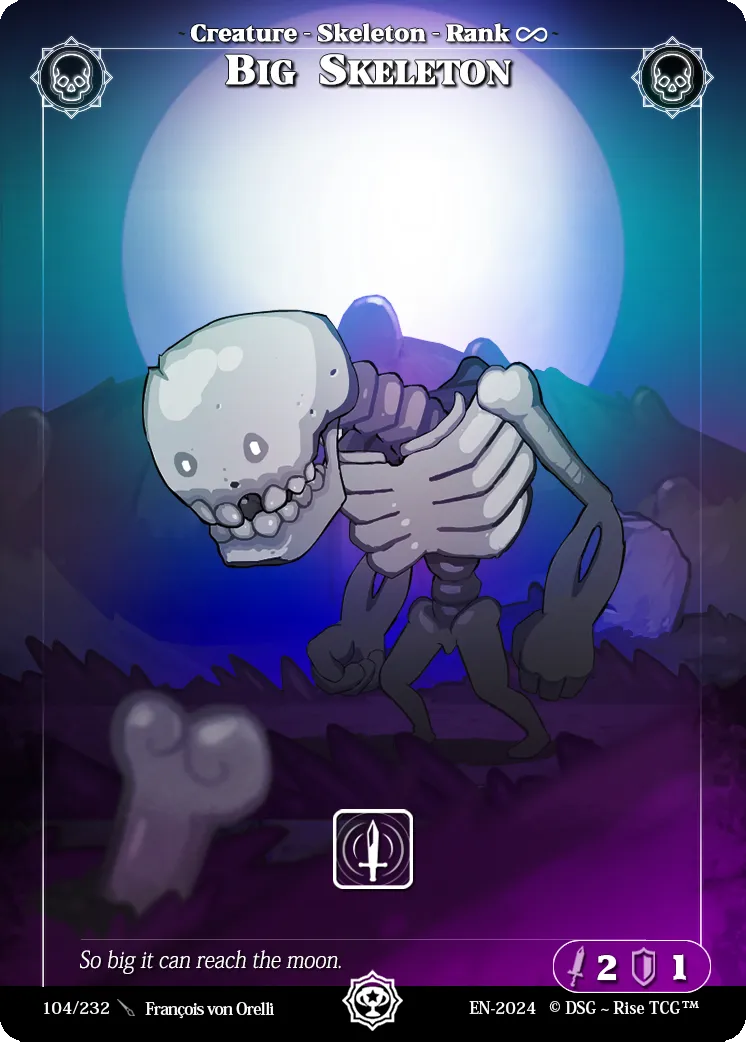 Big Skeleton — Trophy-01 — Rise