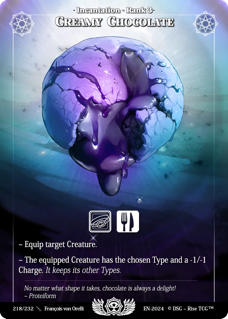 Creamy Chocolate — Trophy-01 — Rise TCG