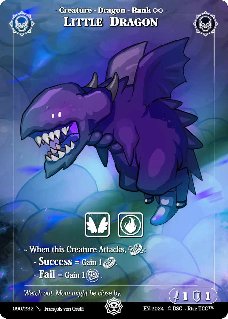 Little Dragon from Trophy-01 - Rise TCG