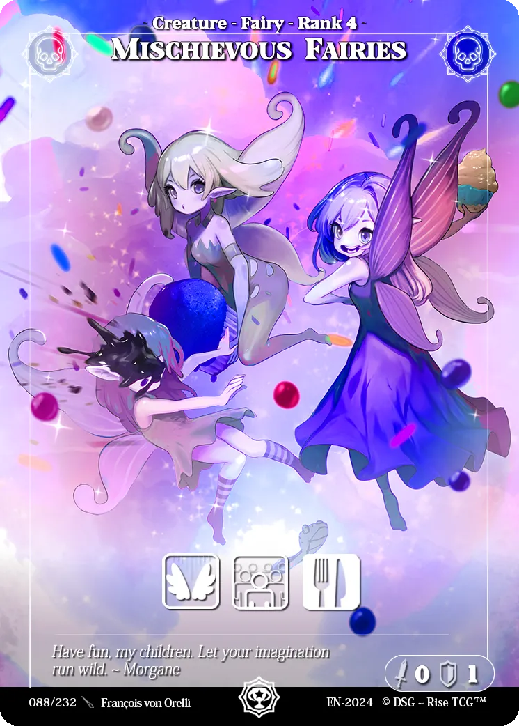 Mischievous Fairies — Trophy-01 — Rise