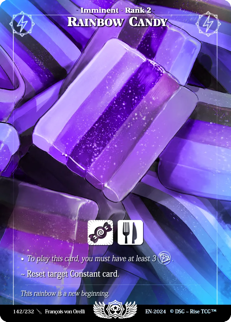 Rainbow Candy — Trophy-01 — Rise