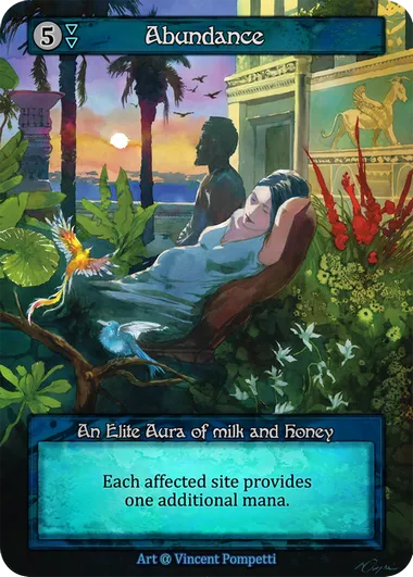 Abundance — Alpha — Sorcery: Contested Realms