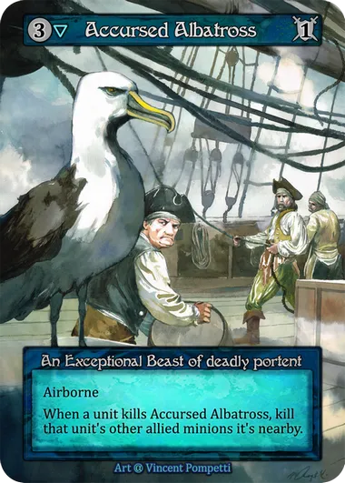 Accursed Albatross — Alpha — Sorcery: Contested Realm