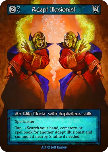 Adept Illusionist — Alpha — Sorcery: Contested Realm
