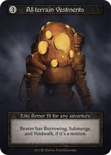 All-terrain Vestments — Alpha — Sorcery: Contested Realm