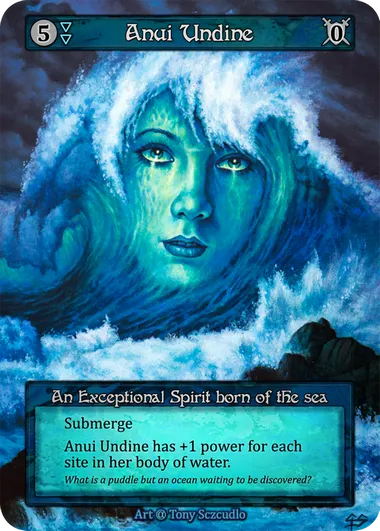 Anui Undine — Alpha — Sorcery: Contested Realm