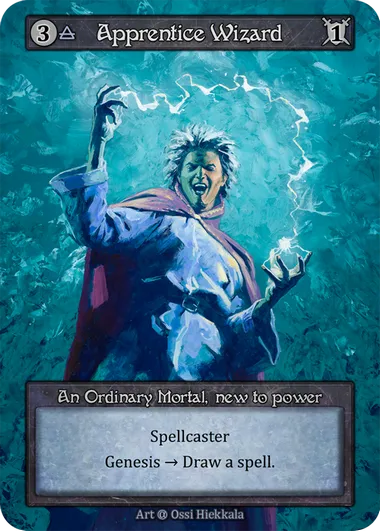 Apprentice Wizard — Alpha — Sorcery: Contested Realm