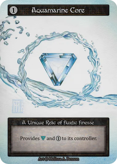 Aquamarine Core — Alpha — Sorcery: Contested Realm