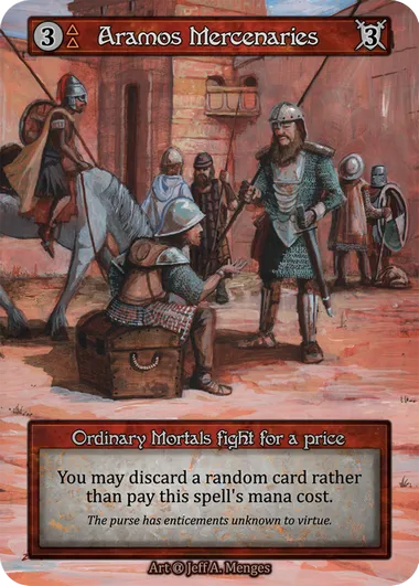 Aramos Mercenaries — Alpha — Sorcery: Contested Realm