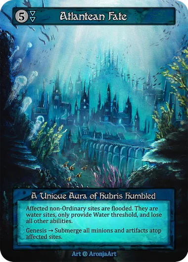 Atlantean Fate — Alpha — Sorcery: Contested Realm