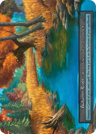 Autumn River — Alpha — Sorcery: Contested Realm
