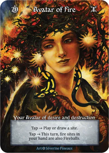 Avatar of Fire — Alpha — Sorcery: Contested Realm