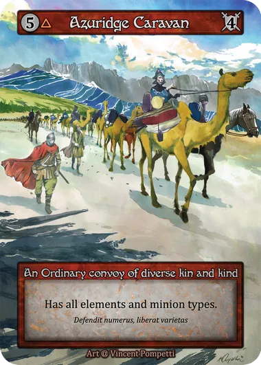Azuridge Caravan — Alpha — Sorcery: Contested Realm