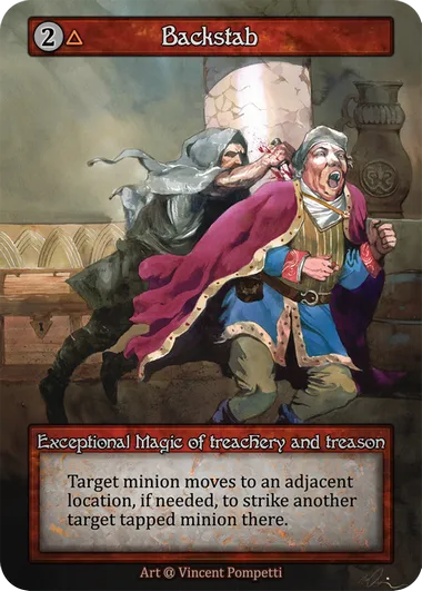 Backstab — Alpha — Sorcery: Contested Realm