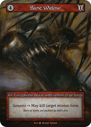Bane Widow — Alpha — Sorcery: Contested Realm