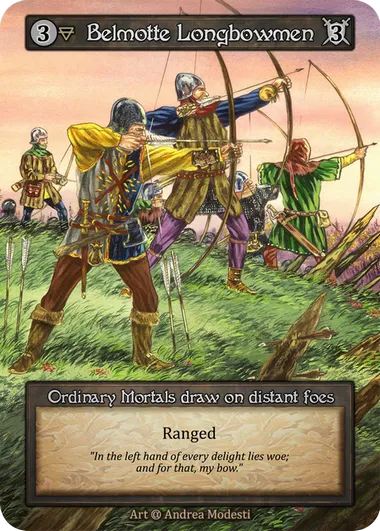 Belmotte Longbowmen — Alpha — Sorcery: Contested Realm