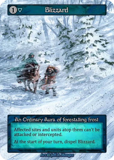 Blizzard — Alpha — Sorcery: Contested Realm