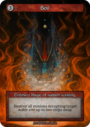 Boil — Alpha — Sorcery: Contested Realm