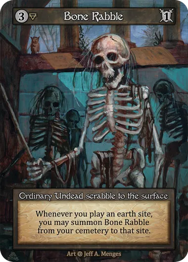 Bone Rabble — Alpha — Sorcery: Contested Realm