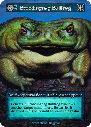 Brobdingnag Bullfrog — Alpha — Sorcery: Contested Realm