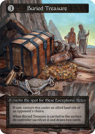 Buried Treasure — Alpha — Sorcery: Contested Realm