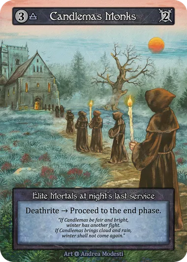 Candlemas Monks — Alpha — Sorcery: Contested Realm