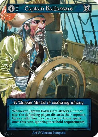 Captain Baldassare — Alpha — Sorcery: Contested Realms
