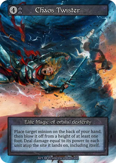 Chaos Twister from Alpha - Sorcery: Contested Realm