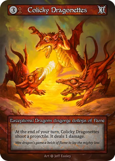 Colicky Dragonettes — Alpha — Sorcery: Contested Realms