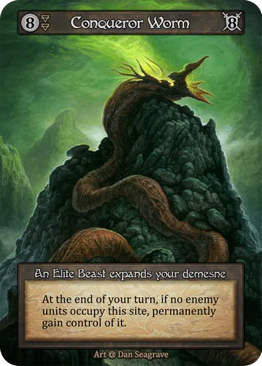 Conqueror Worm — Alpha — Sorcery: Contested Realms