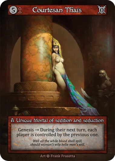 Courtesan Thaïs — Alpha — Sorcery: Contested Realms