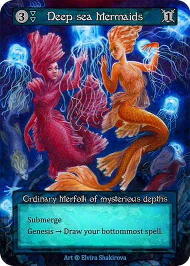 Deep-Sea Mermaids — Alpha — Sorcery: Contested Realms