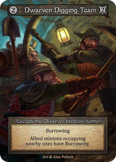 Dwarven Digging Team — Alpha — Sorcery: Contested Realm