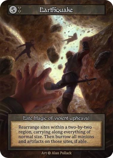 Earthquake — Alpha — Sorcery: Contested Realms