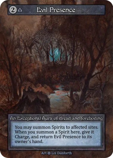 Evil Presence — Alpha — Sorcery: Contested Realms