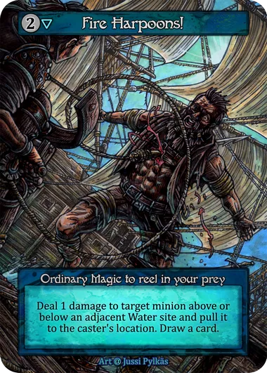 Fire Harpoons! — Alpha — Sorcery: Contested Realms