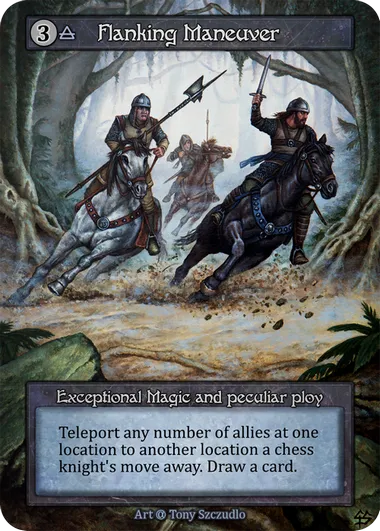 Flanking Maneuver — Alpha — Sorcery: Contested Realm