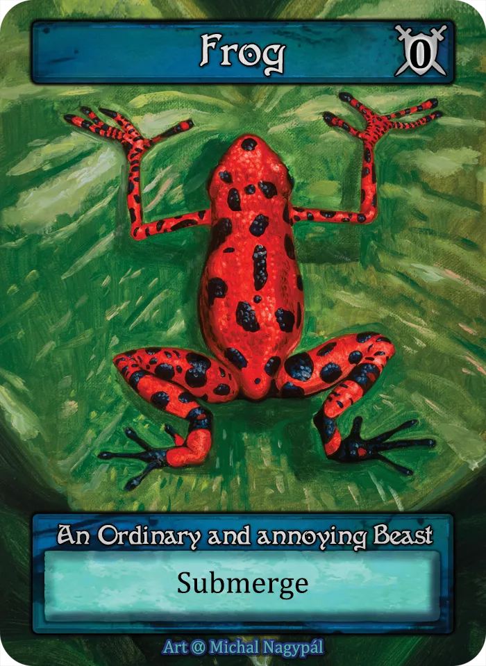 Frog (Red) — Alpha — Sorcery: Contested Realm
