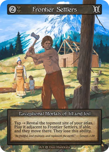 Frontier Settlers — Alpha — Sorcery: Contested Realms