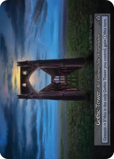 Gothic Tower — Alpha — Sorcery: Contested Realms