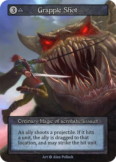 Grapple Shot — Alpha — Sorcery: Contested Realms