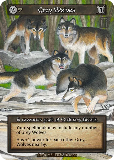 Grey Wolves — Alpha — Sorcery: Contested Realms