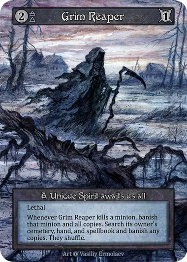 Grim Reaper — Alpha — Sorcery: Contested Realms
